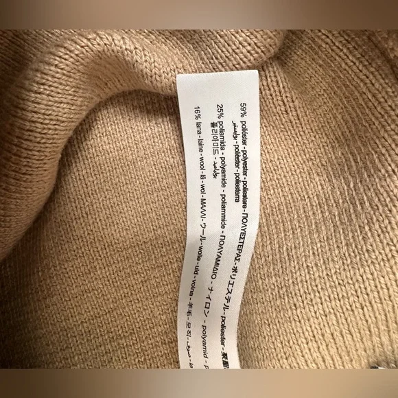 Zara Tan Wide Leg Pants - Picture 9 of 13